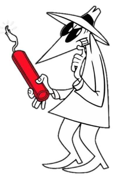 Dagger the White Spy (Spy vs Spy)