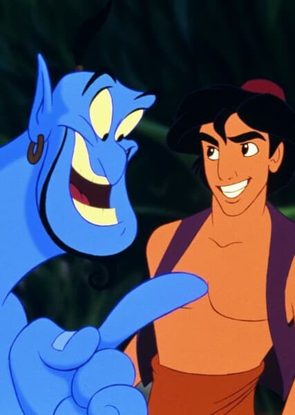 Genie and Aladdin