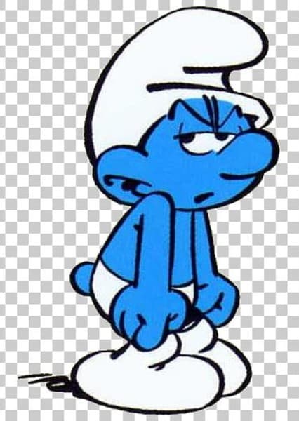 Grouchy Smurf