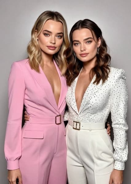 Margot Robbie and Katherine Langford