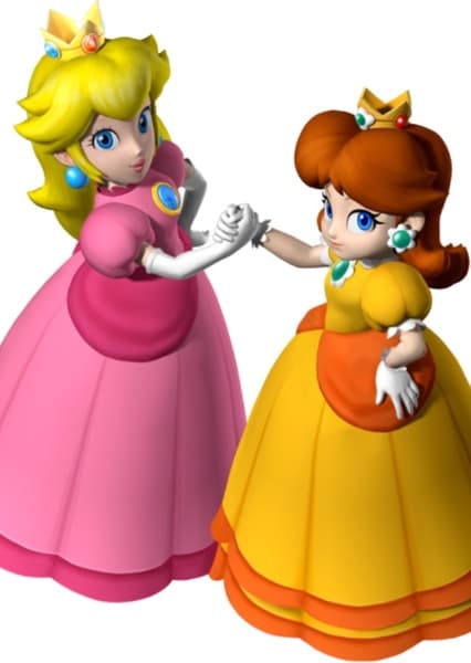 Peach and Daisy