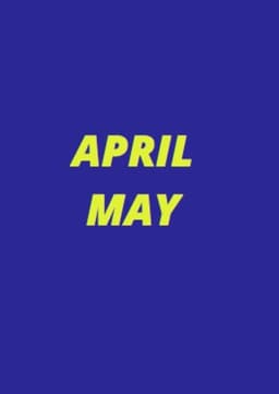 April May