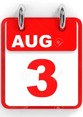 August 3