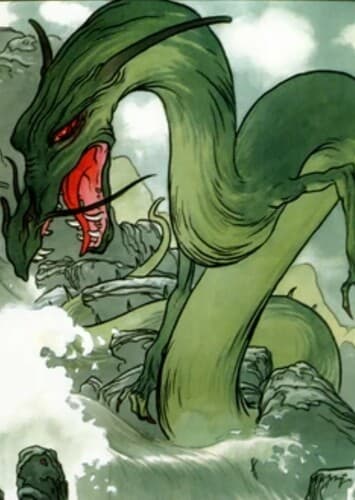 Balsaad the river dragon