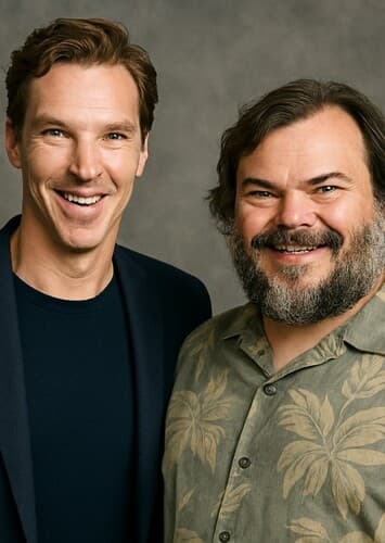 Benedict Cumberbatch and Jack Black