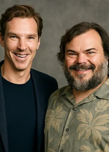 Benedict Cumberbatch and Jack Black