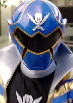 Blue Super Megaforce Ranger