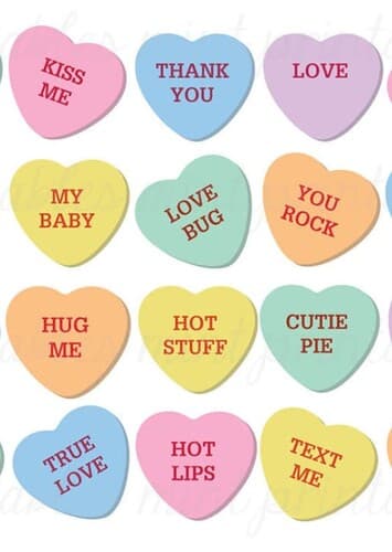Candy Hearts