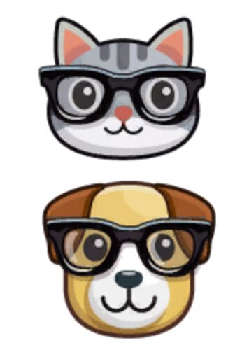 Cat + Dog: Clever / Smart