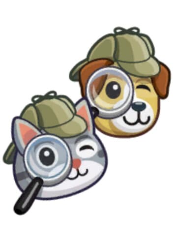 Cat + Dog: Curious / Sleuth