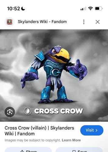 Cross crow