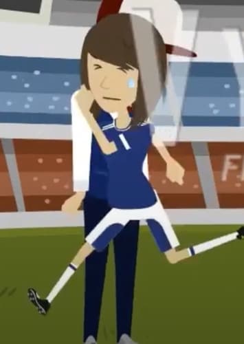 Crying Soccer Player