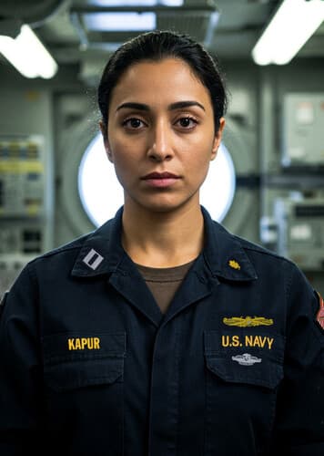 LTJG (FMF/SW) Elizabeth Patricia "Doc" Kapur, USN