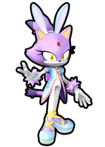 Easter Blaze the Cat (Easter)