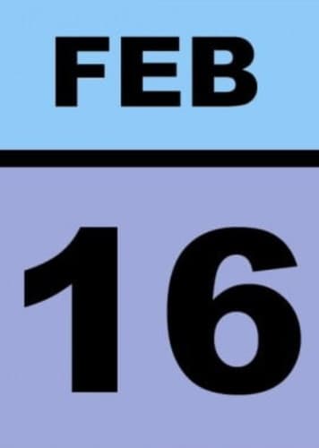 February 16