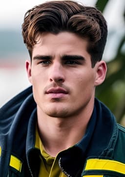 Firefighter Aaron Walker