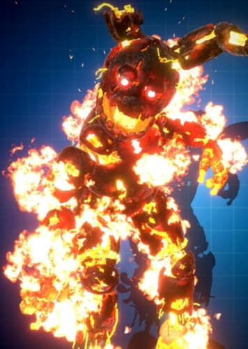 Flaming Springtrap