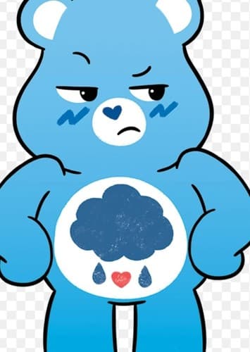 Grumpy bear