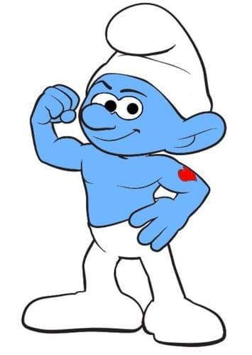 Hefty Smurf