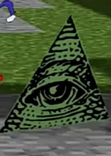 Illuminati Triangle Eye