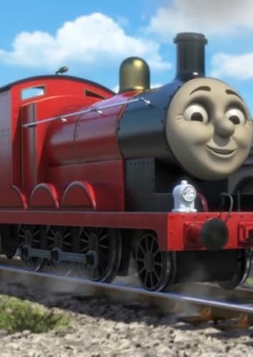 James the red engine
