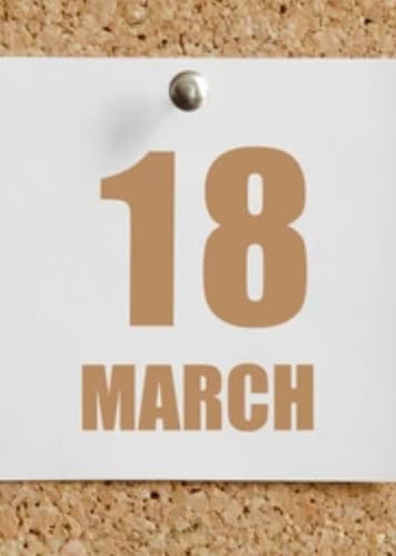 March 18
