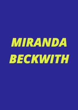 Miranda Beckwith
