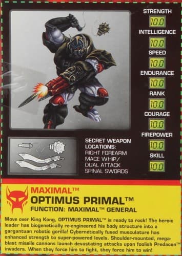 Optimus primal
