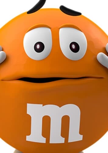 Orange M&M