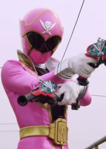 Pink Super Megaforce Ranger