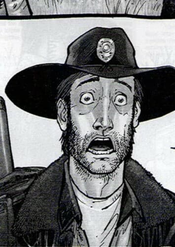 Rick grimes (comic version)