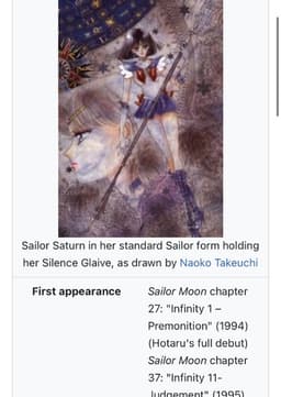 Sailor saturn