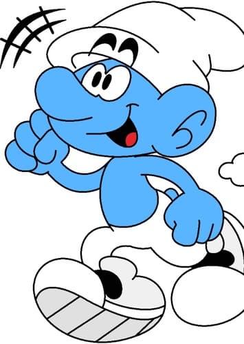 Speedo Smurf