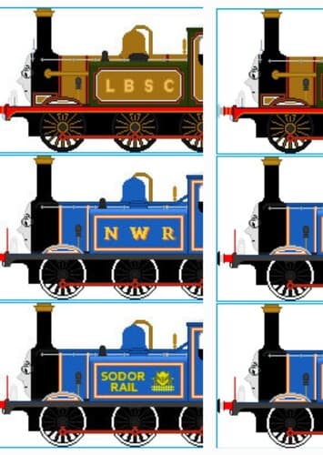 Stephanie The Sodor BlueBell Tank Engine