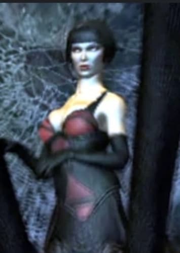 The spider witch ghost