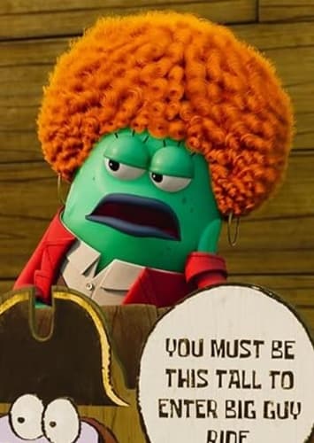 The Ticket Taker at Captain Bootybeard’s Fun Park