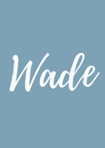 Wade