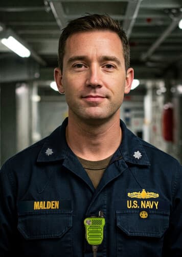 CDR Frederick Winston "Freddy" Malden, USN