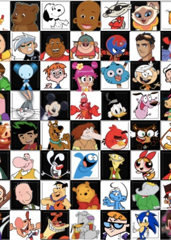 Face Claims Sorted by Kids' Cartoons