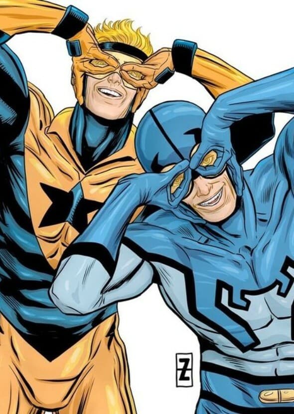 Blue Beetle And Booster Gold