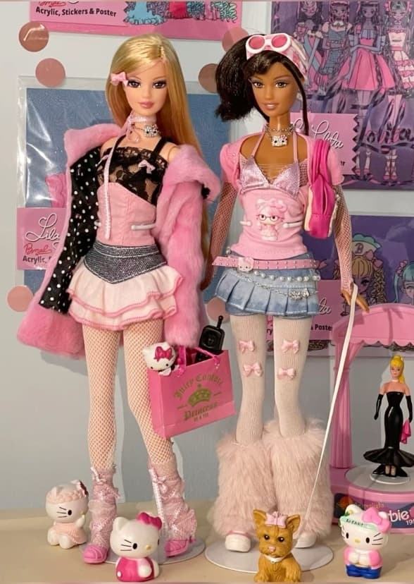 Doll lines as people