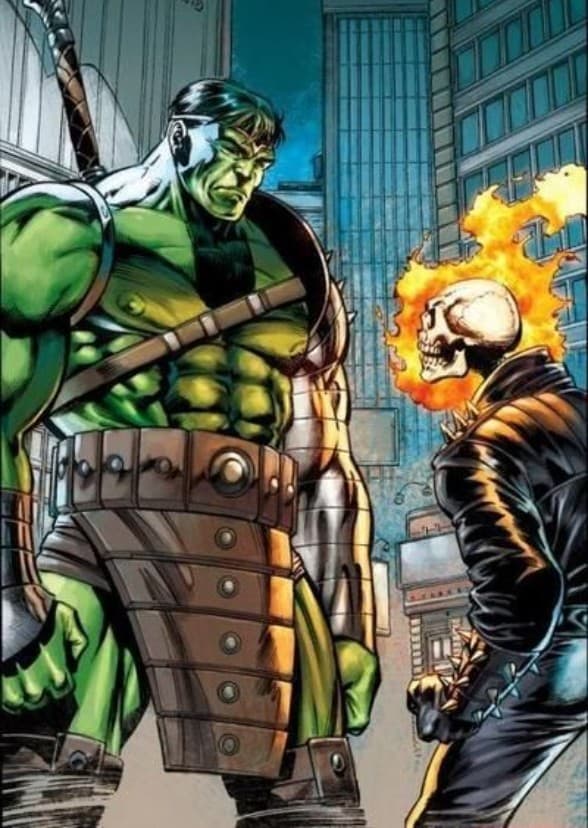 Ghost Rider vs Hulk