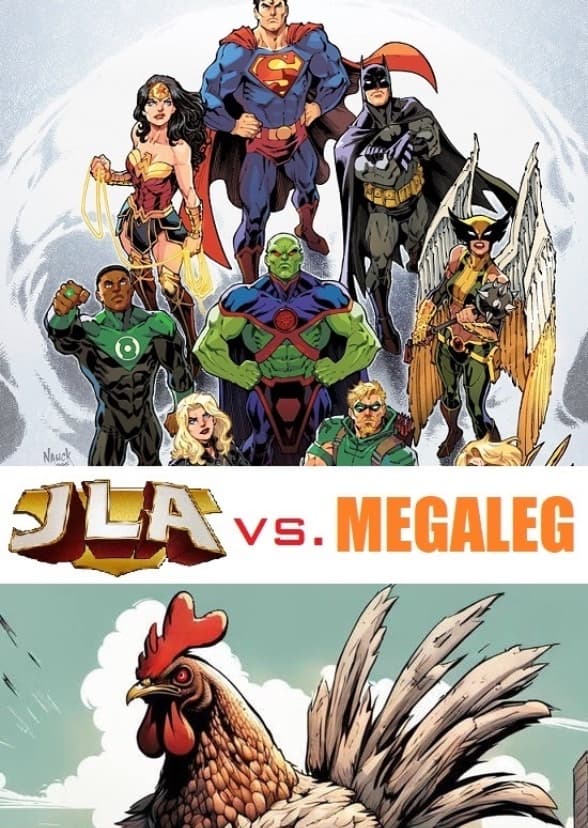 Super X Kaiju: JLA VS. Megaleg