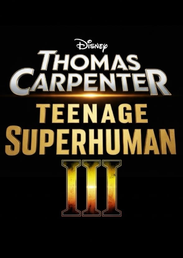 Keaton Tide Carpenter's Thomas Carpenter: Teenage Superhuman III