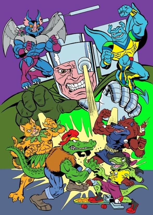 The mighty Mutanimals 