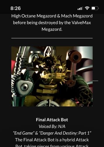 Final attack bot