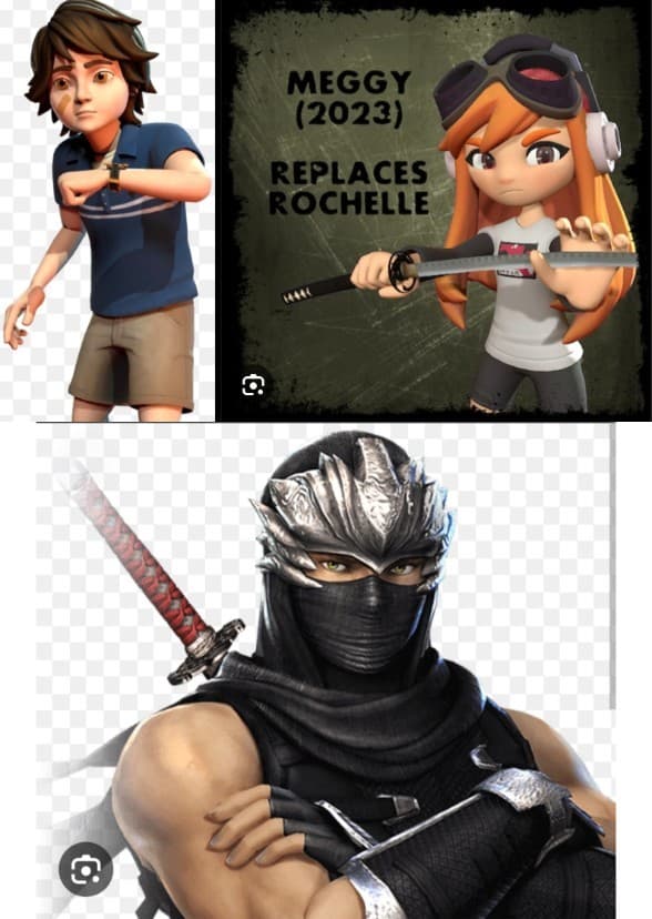 Gregory and Meggy meets Ryu Hayabusa