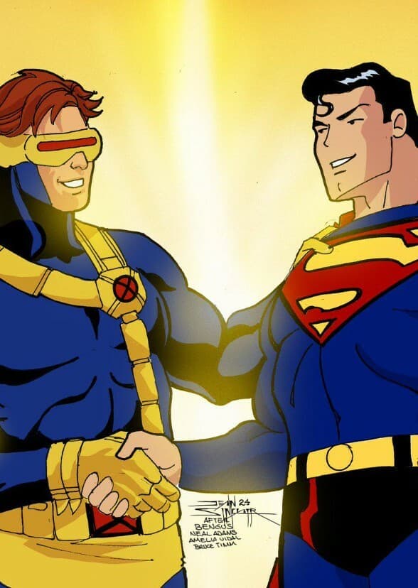 MCU/DCU rebooted: Superman meets X-Men