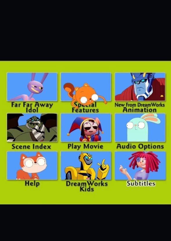 Shrek 2 DVD Menu Crossover (Version 2)