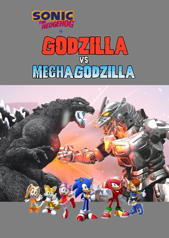 Sonic in Godzilla vs. Mechagodzilla
